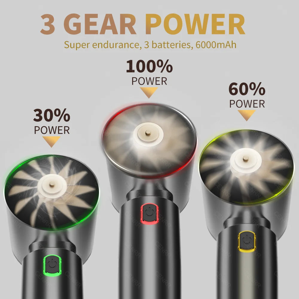 3 Gear Power Super endurance - 3 batteries, 6000mah