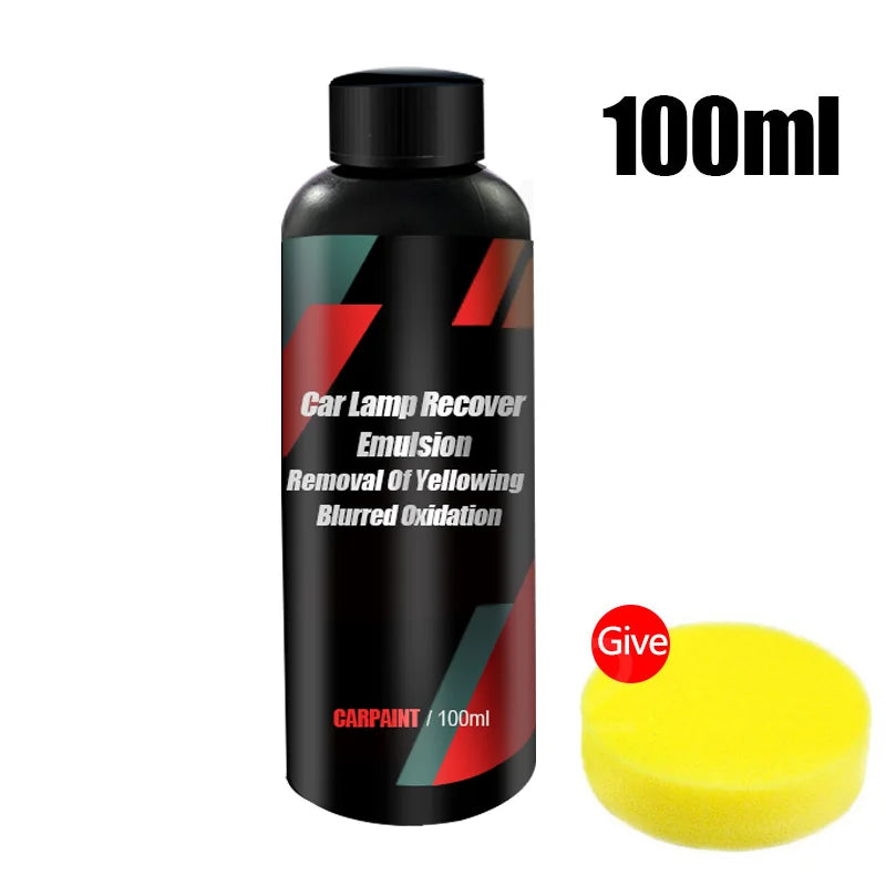 Car Headlight Polishing and Restoration Kit – 100ml