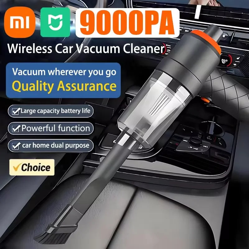 Xiaomi 9000Pa Wireless Car Vacuum Cleaner – High-Power 120W Suction