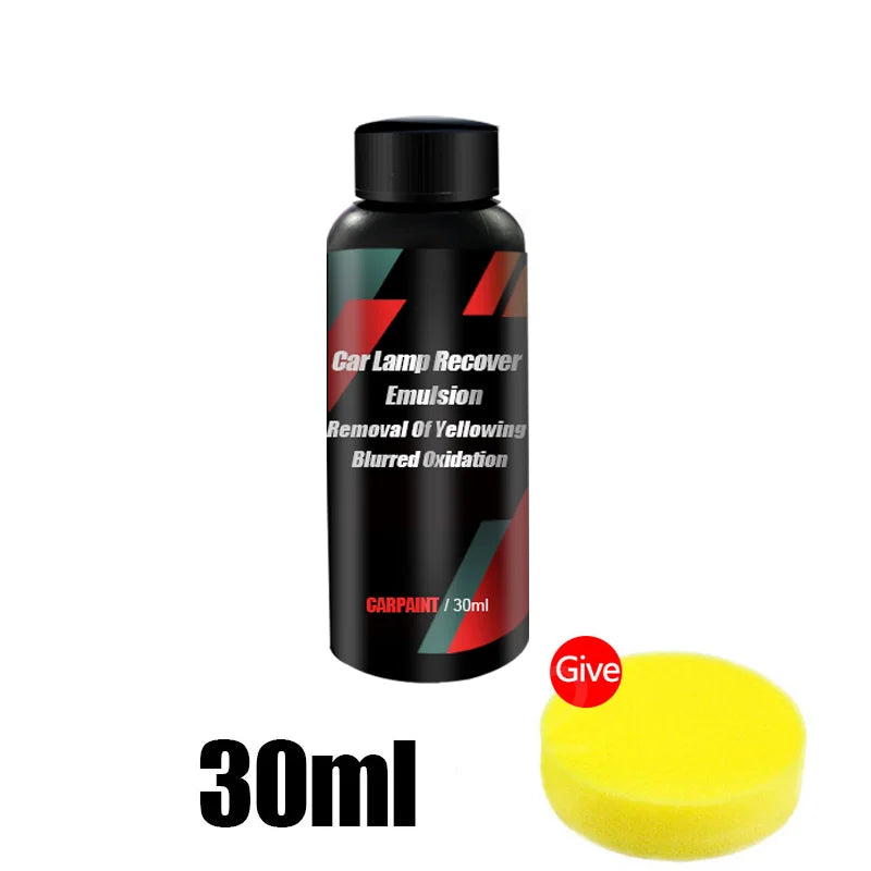 Car Headlight Polishing and Restoration Kit – 30ml